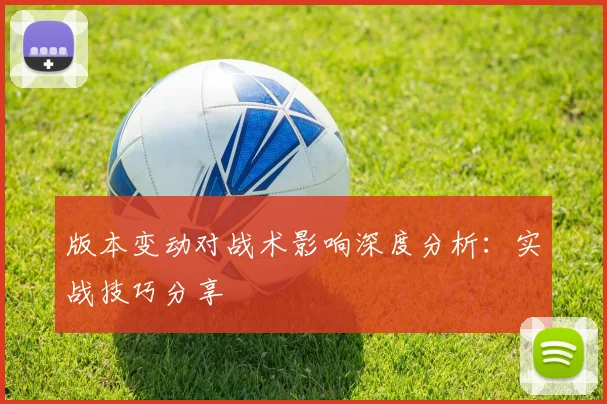 版本变动对战术影响深度分析：实战技巧分享